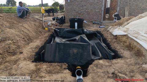 post install photo Kamla devi - Dharampal