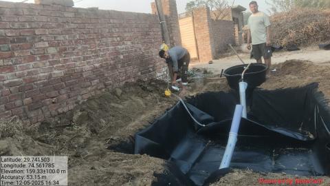 post install photo Kashmeer Balvinder